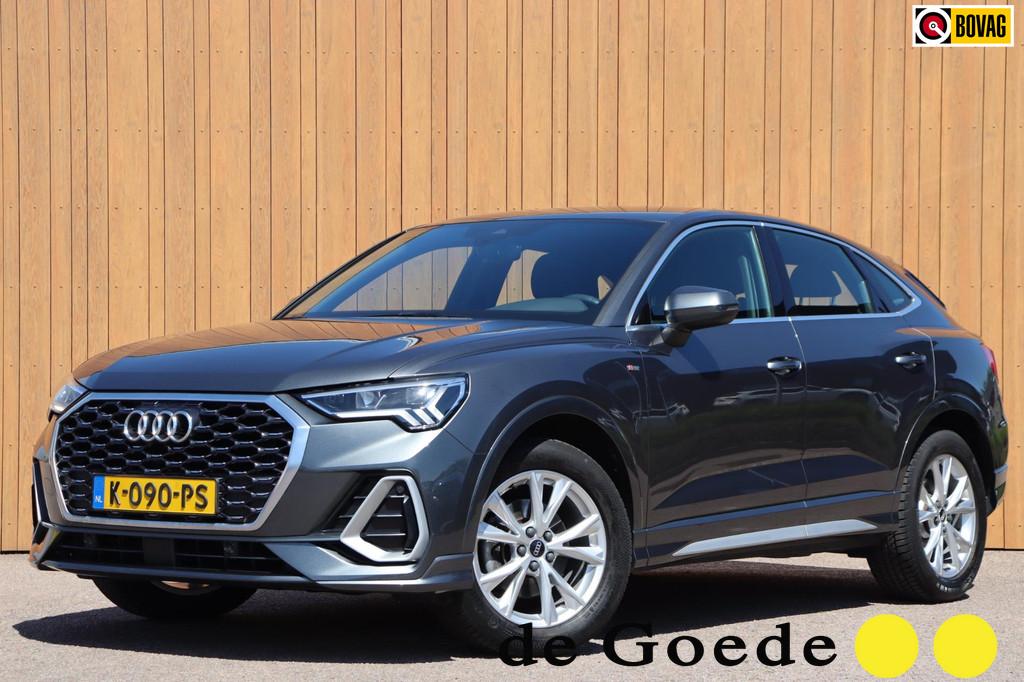 Audi Q3 Sportback 35 TFSI S-Line Edition orgNL leer el.klep, Auto's, Audi, Voorwielaandrijving, 12 maanden, 4 cilinders, Handgeschakeld