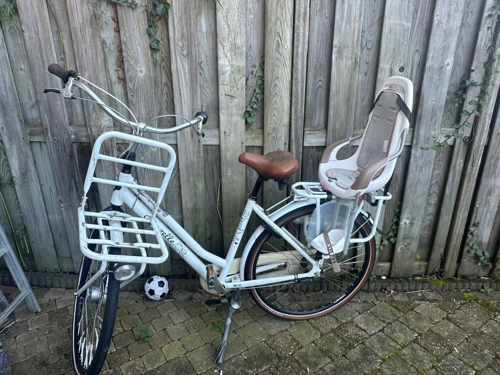 Gazelle Miss Grace met kinderstoel, Ophalen of Verzenden