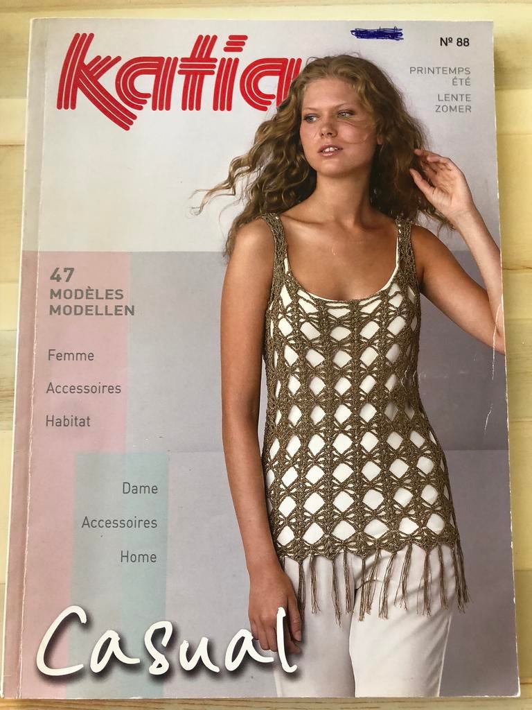 Katia Casual, Ophalen of Verzenden, Zo goed als nieuw, Breien of Haken, Wol of Garen
