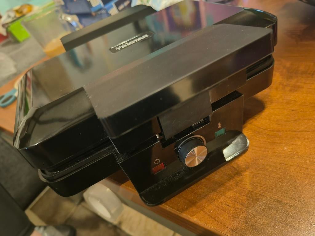 Waffle maker., Ophalen of Verzenden, Rvs of Chroom