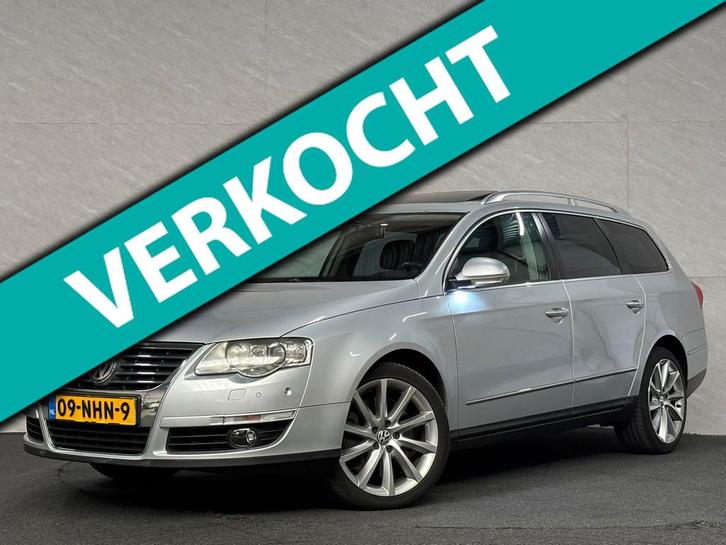 Volkswagen Passat Variant 3.2 V6 Highline 4M - Massage - Cru, Auto's, Volkswagen, Bedrijf, Te koop, Passat, 4x4, ABS, Achteruitrijcamera