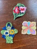 Vintage Bloemen applicatie, Ophalen of Verzenden, Nieuw, Overige applicaties