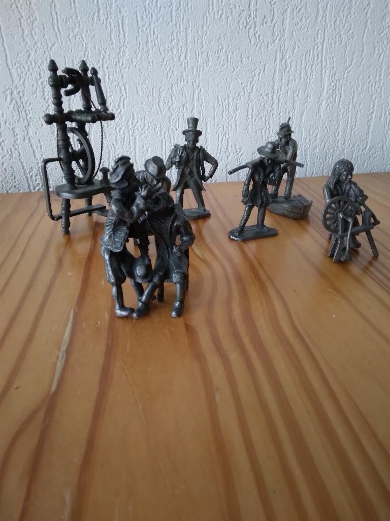 tin diversen oude ambachten, Ophalen