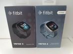 Fitbit Versa 3 bandje & box + Versa 4 charger, bandje en box, Gebruikt, Zwart, Ophalen of Verzenden, Fitbit