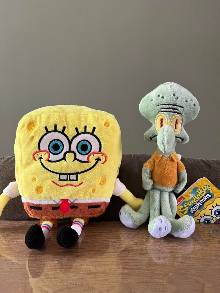 Gave set SpongeBob knuffels, Ophalen of Verzenden, Zo goed als nieuw, Overige typen
