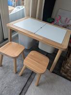 Flisat kindertafel speeltafel met stoeltjes, Ophalen, Gebruikt, Tafel(s) en Stoel(en)