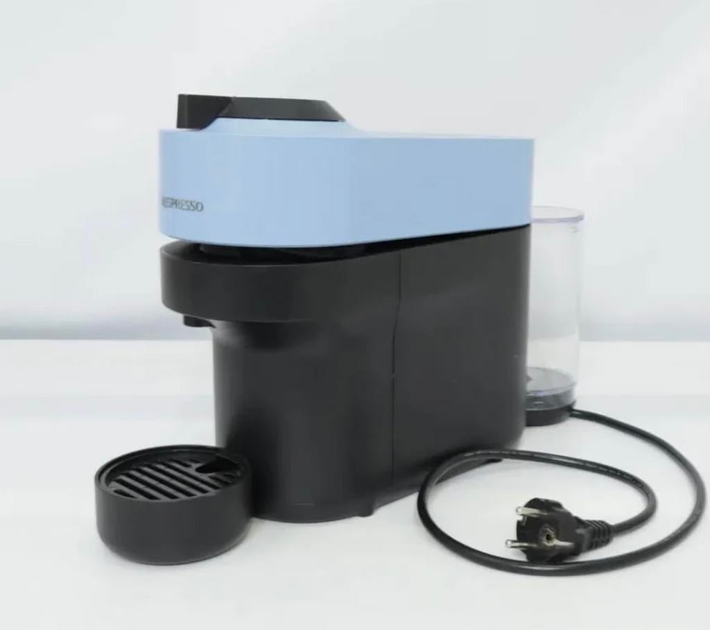 24,50 Nespresso Vertuo pop blauw zgan, Ophalen of Verzenden, Zo goed als nieuw, Koffiemachine