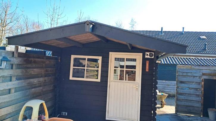 Mooi tuinhuisje met overkapping, Tuin en Terras, Tuinhuizen, Minder dan 250 cm, Ophalen