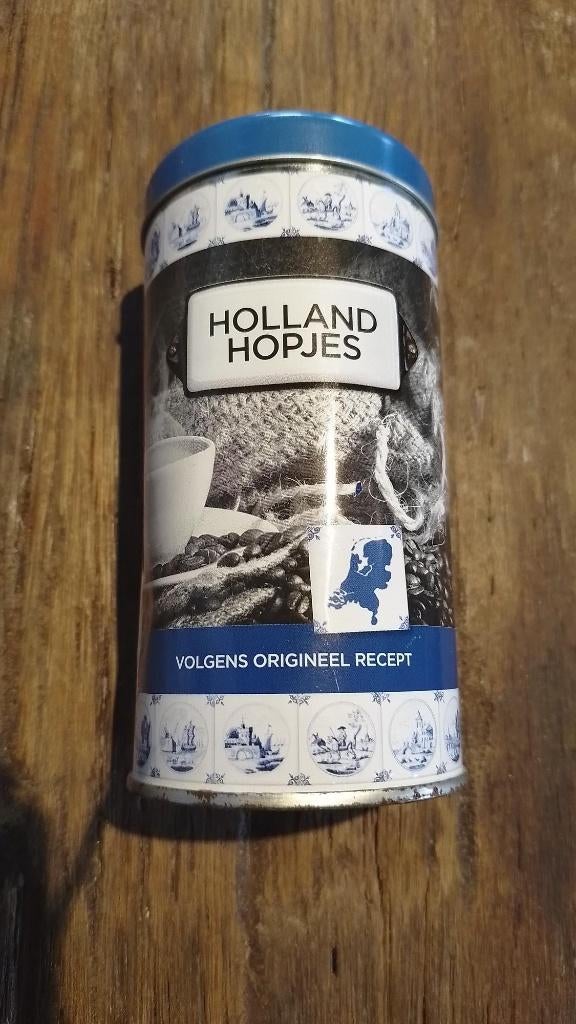 Holland hopjes, leeg blik, Verzamelen, Ophalen of Verzenden, Gebruikt, Overige