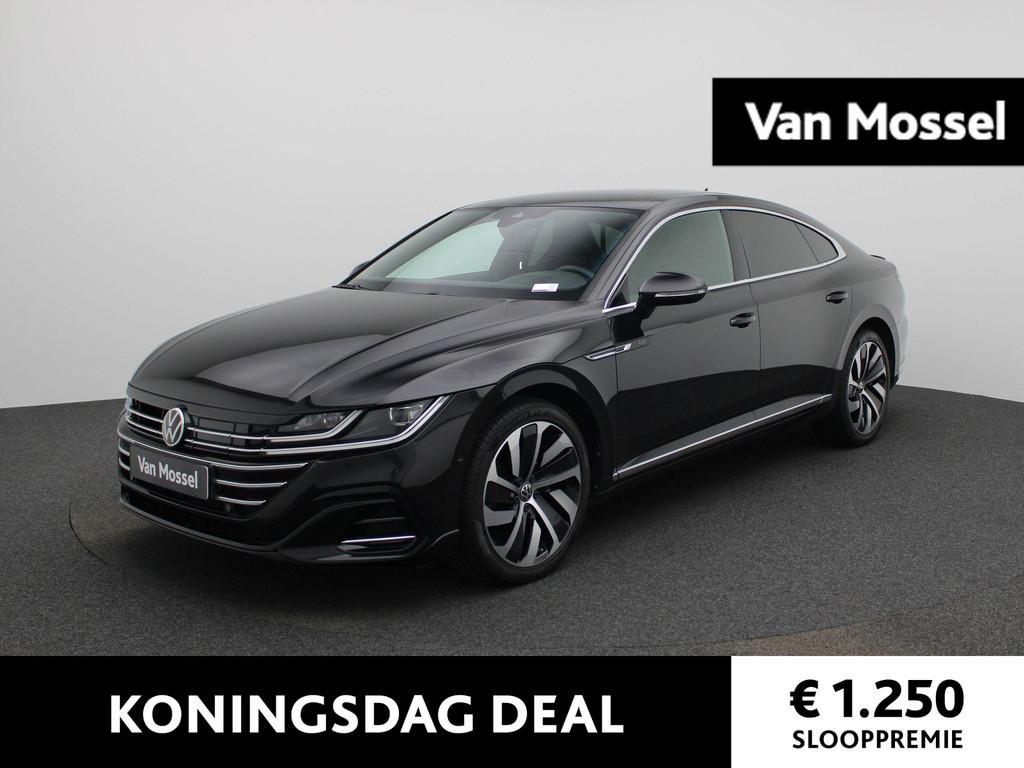 Volkswagen Arteon 1.4 TSI eHybrid R-Line 218 PK | SoH 91%| E, Auto's, Volkswagen, 12 maanden, Arteon, Gebruikt, Zwart