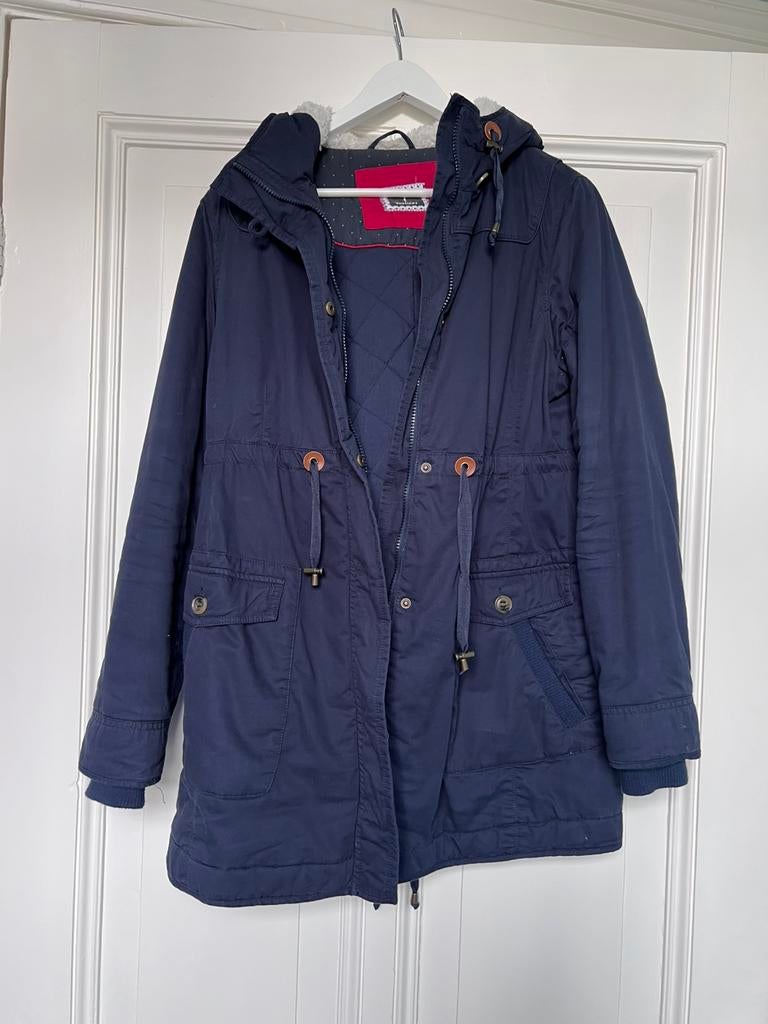 Zwangerschapsjas maat 40, Kleding | Dames, Positiekleding, Maat 38/40 (M), Blauw, Ophalen of Verzenden, Zo goed als nieuw
