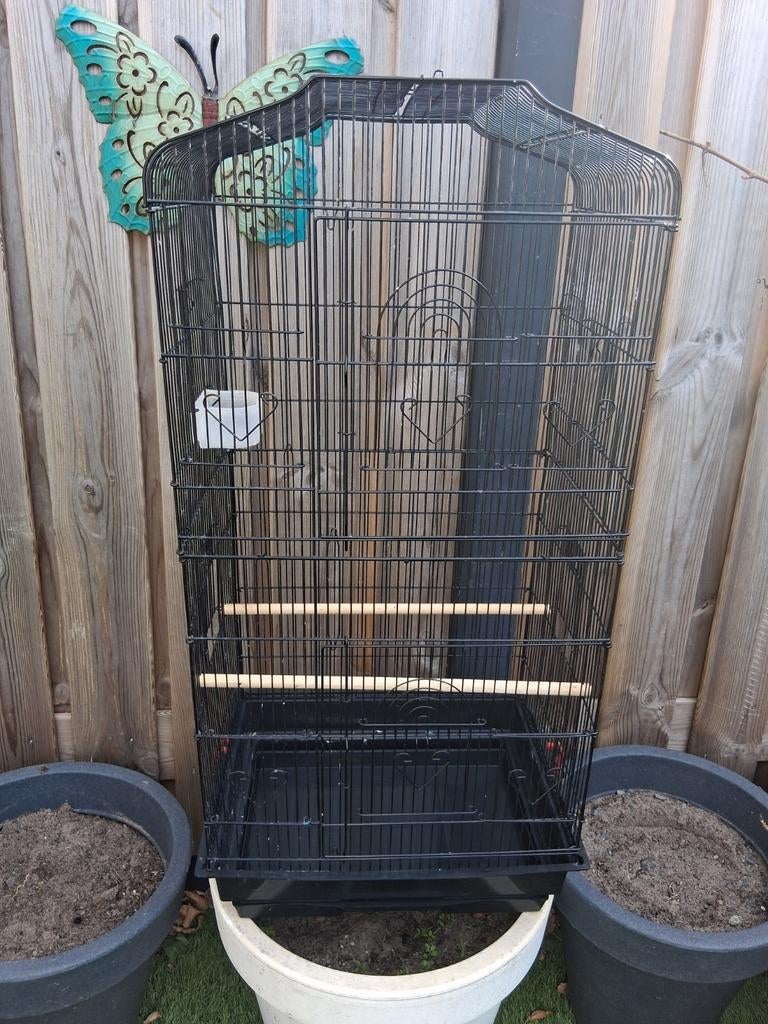 Vogelkooi, Dieren en Toebehoren, Vogels | Hokken en Kooien, Ophalen, Zo goed als nieuw, Metaal, Vogelkooi