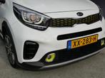 Kia Picanto 1.0 T-GDI X-LINE | LEER | NAVIGATIE | CAMERA | 1, Auto's, Kia, 101 pk, Gebruikt, 920 kg, Wit