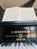 Bechstein uit 1886, Muziek en Instrumenten, Piano's, Ophalen of Verzenden, Gebruikt, Zwart, Vleugel