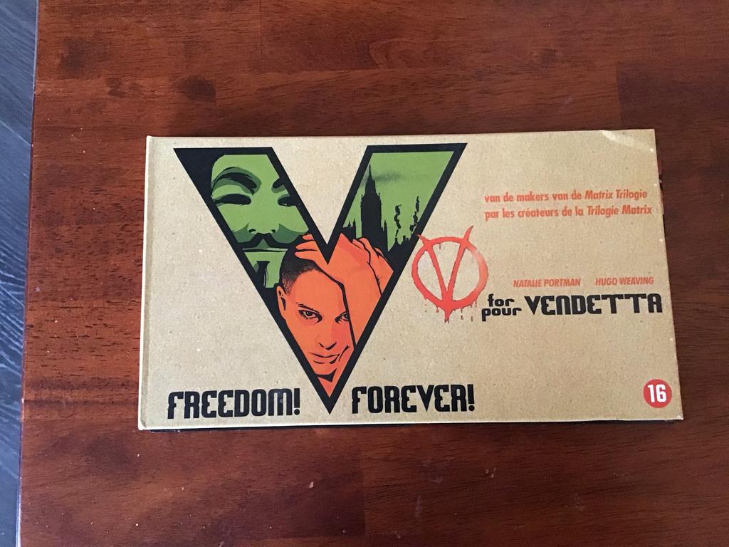 V for Vendetta DVD Boxset - Speciale Uitgave, Vanaf 16 jaar, Ophalen of Verzenden, Zo goed als nieuw, Boxset
