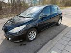 Nette Peugeot 307 uit 2007 luxe uitvoering eerste eigenaar, Auto's, Peugeot, Voorwielaandrijving, 4 cilinders, 635 kg, Zwart