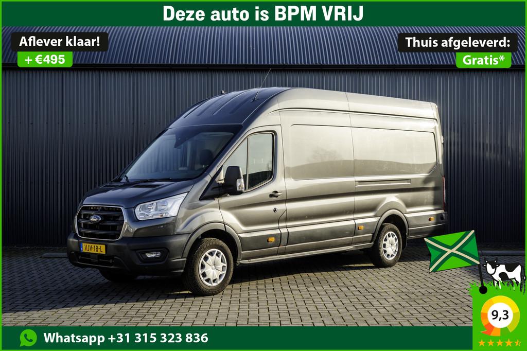Ford Transit 350 2.0 TDCI L4H3 | Carplay | Camera | Cruise |, Auto's, Bestelauto's, Bedrijf, Te koop, ABS, Achteruitrijcamera