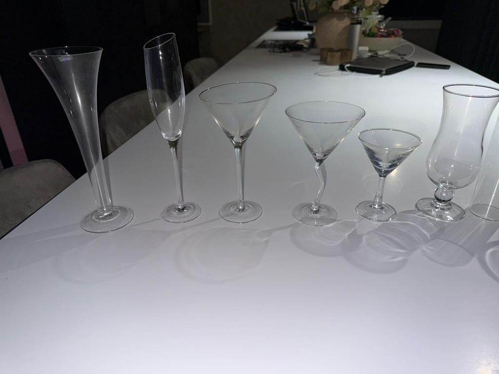 Partij glazen 94 stuks, Ophalen of Verzenden, Nieuw, Overige typen