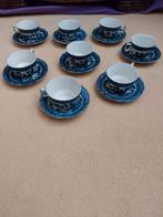 Chinese/Japanse? Kop en schotels acht stuks., Ophalen of Verzenden