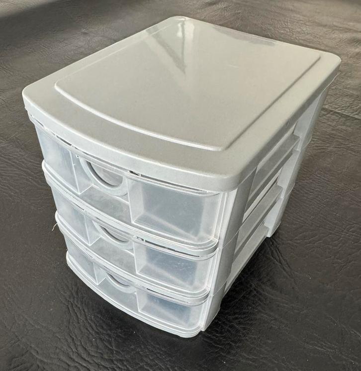 Bureau organizer 3 lades 19 x 15 x 16 cm, Diversen, Bureau-accessoires, Gebruikt, Ophalen of Verzenden