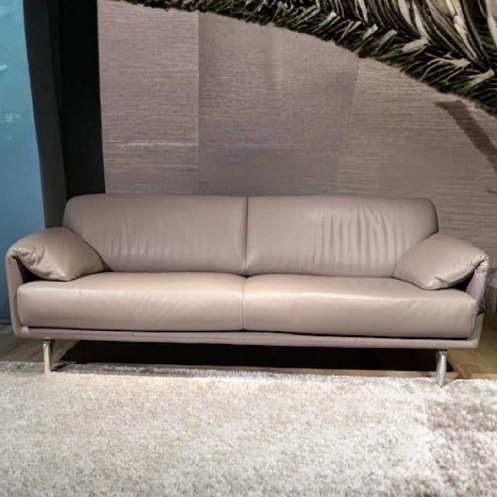 Leolux 3-zitsbank Bora Balanza, Huis en Inrichting, Banken | Bankstellen, Nieuw, Rechte bank, Driepersoons, 150 tot 200 cm, 75 tot 100 cm