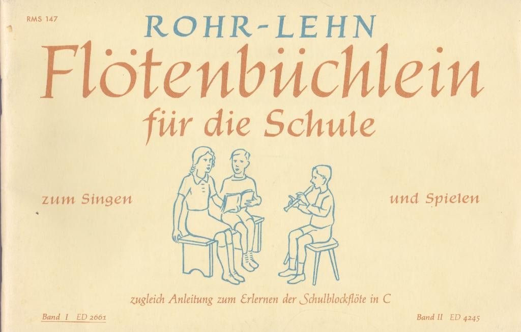 Heinrich Rohr und Franz Lehn - FLOTENBUCHLEIN, Muziek en Instrumenten, Bladmuziek, Ophalen of Verzenden, Gebruikt, Artiest of Componist