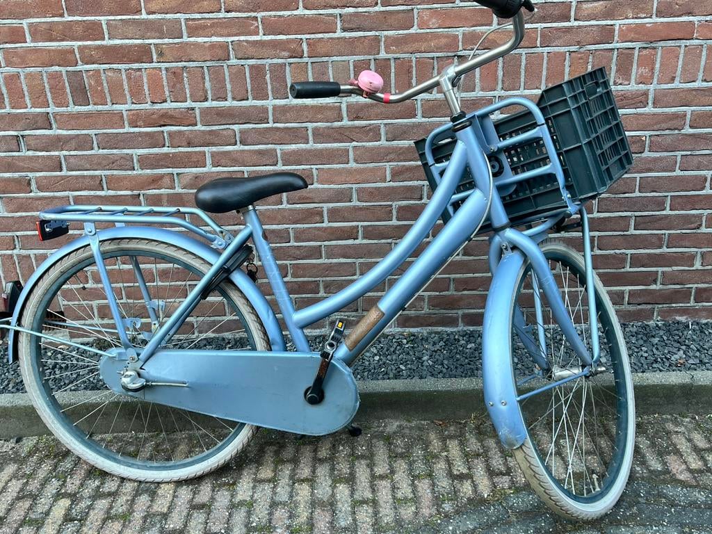 Cortina 26 inch, 3 versnellingen remnaaf met reserve sleutel, Fietsen en Brommers, Fietsen | Meisjes, Ophalen, Gebruikt, 26 inch of meer