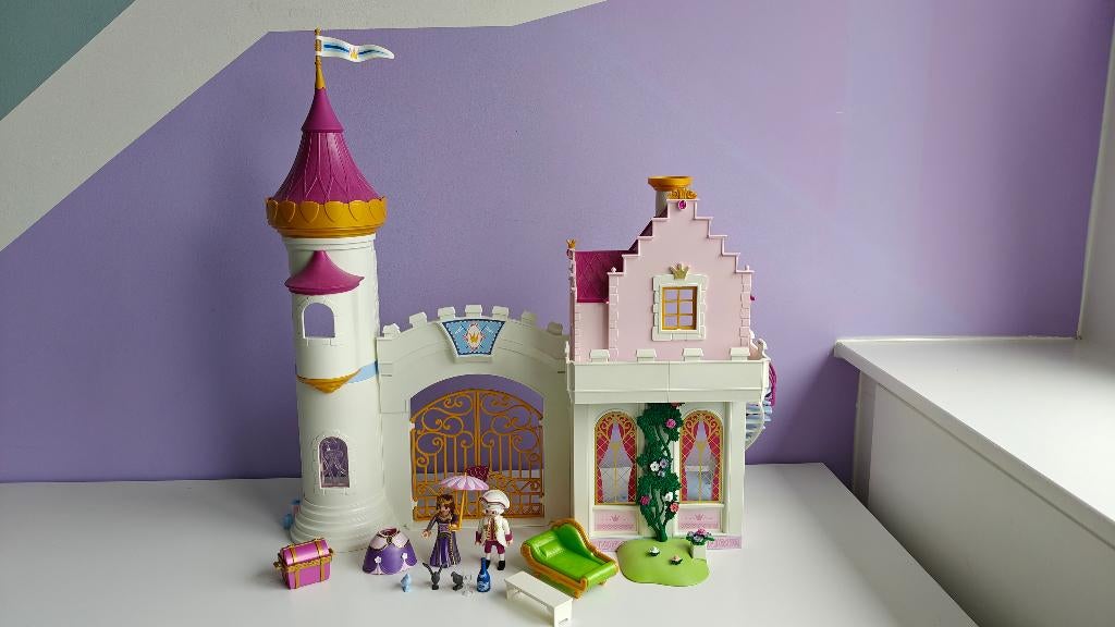 Playmobil kasteel 6848, Kinderen en Baby's, Speelgoed | Playmobil, Ophalen, Gebruikt, Los playmobil