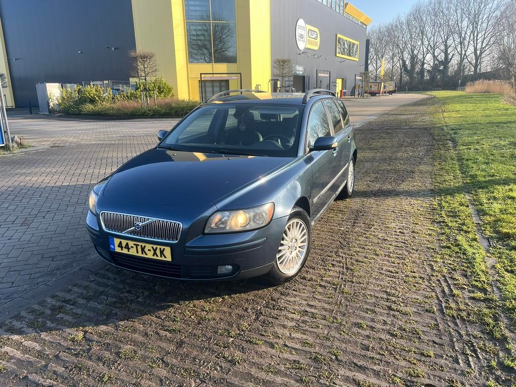 Volvo V50 1.8 2006 Blauw, Auto's, Voorwielaandrijving, 125 pk, 1281 kg, 4 cilinders