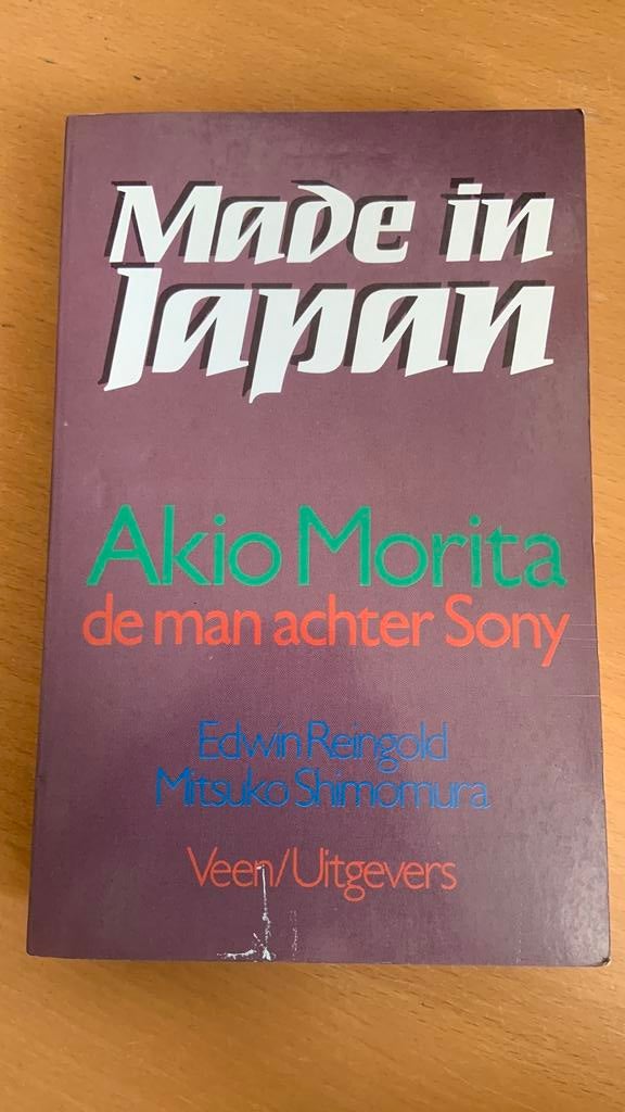 Made in japan - Akio Morita, Ophalen of Verzenden, Zo goed als nieuw
