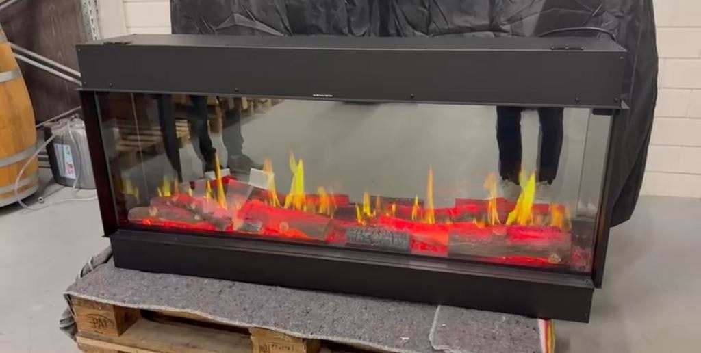 Iconic Fires 1250T -125cm elektrische inbouwhaard sfeerhaard, Ophalen, Zo goed als nieuw, Inbouwhaard, Elektrische haard