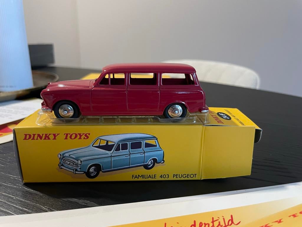 Dinky Toys Atlas - Peugeot 403 Familiale, Hobby en Vrije tijd, Modelauto's | 1:43, Ophalen of Verzenden, Zo goed als nieuw, Auto