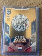 Panini FIFA 365 Club Badge Voetbal Plaatje - AFC Ajax, Ophalen of Verzenden, Zo goed als nieuw, Ajax, Poster, Plaatje of Sticker