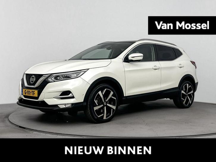 Nissan Qashqai 1.3 DIG-T Tekna 140PK | Trekhaak | Navigatie, Auto's, Nissan, Bedrijf, Te koop, Qashqai, 360° camera, ABS, Adaptive Cruise Control