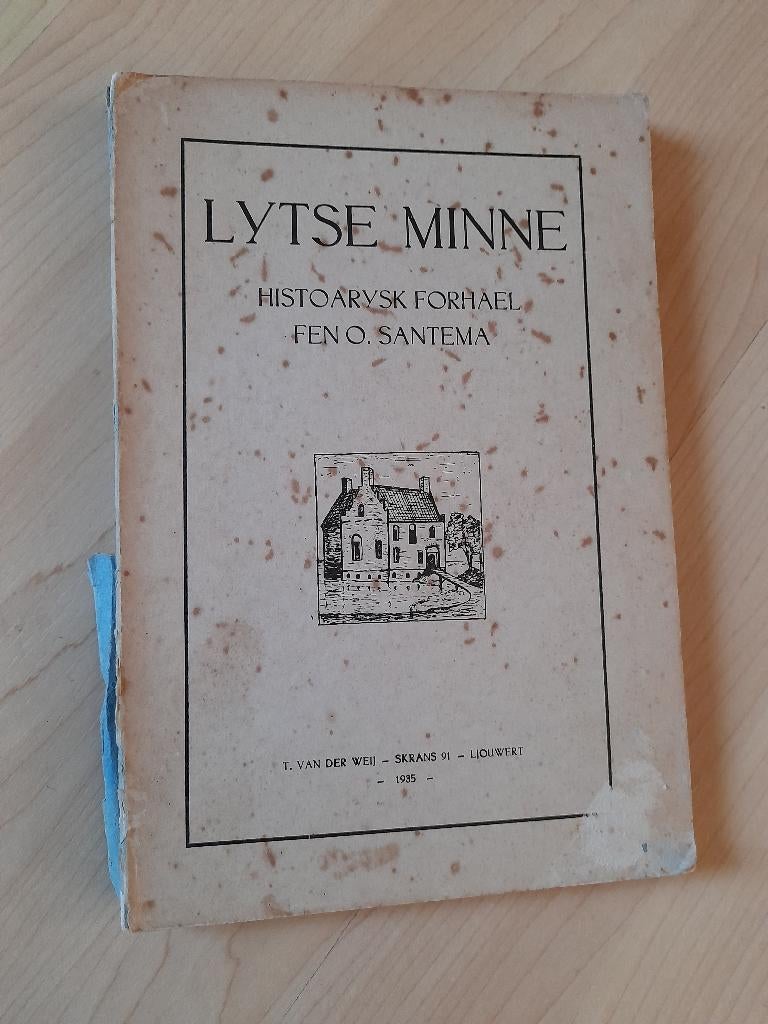 LYTSE MINNE O Santema  friestalig, Boeken, Ophalen of Verzenden, Gelezen, Nederland