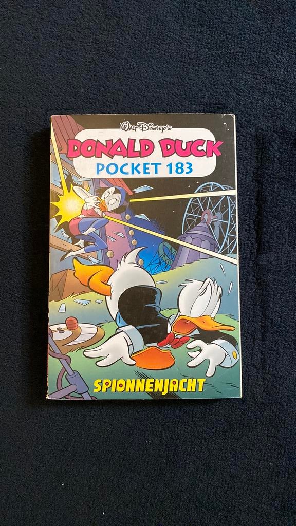 Donald Duck pocket- Spionnenjacht - nr. 183, Eén stripboek, Ophalen of Verzenden, Zo goed als nieuw