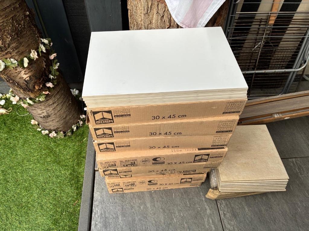 Wand en vloertegels, Doe-het-zelf en Verbouw, Tegels, Ophalen, 40 tot 60 cm, Keramiek, Nieuw