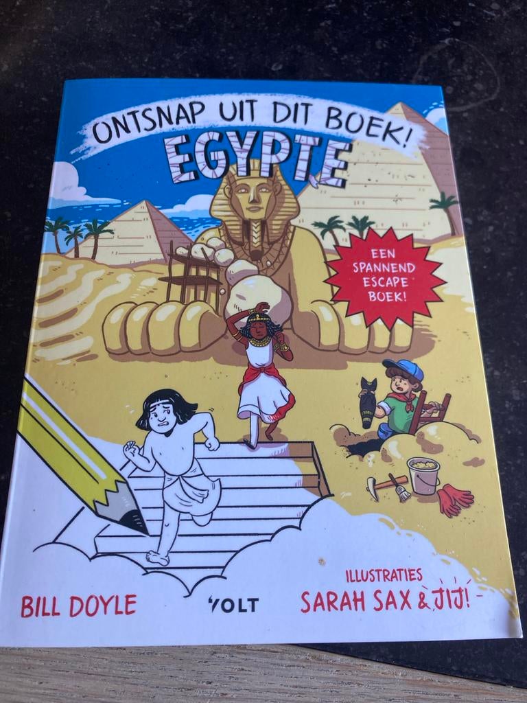 Ontsnap uit dit boek! Egypte, Ophalen of Verzenden, Zo goed als nieuw, Fictie algemeen