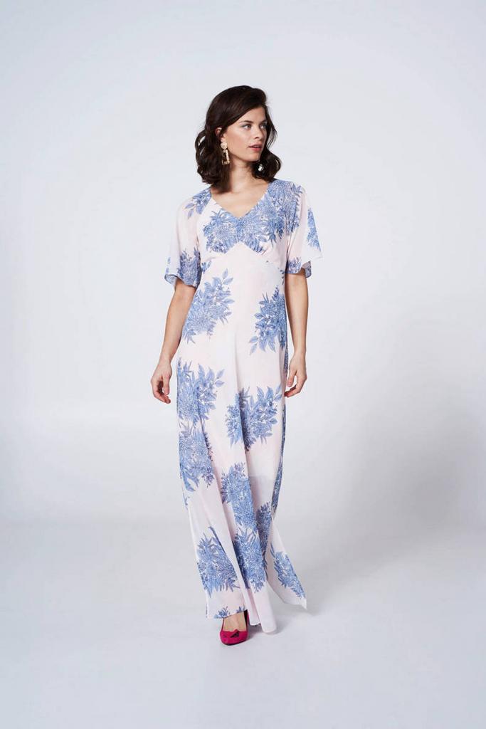 ZGAN! Mooie maxi jurk van Steps maat 44!, Verzenden, Maat 42/44 (L), Zo goed als nieuw, Roze