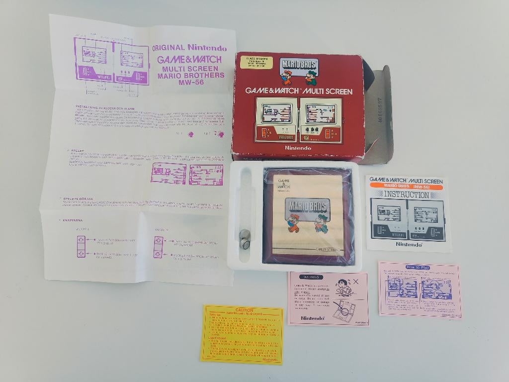 Nintendo Game & Watch Multi Screen Mario Bros MW-56 Gameboy, Nintendo, 1 speler, Ophalen of Verzenden, Vanaf 3 jaar
