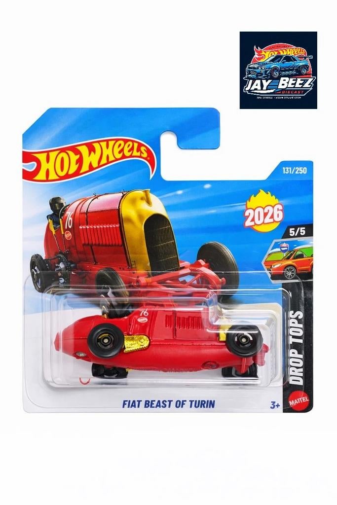 Hot Wheels Fiat Beast of Turin 2026 - Nieuw in verpakking, Ophalen of Verzenden, Nieuw, Auto