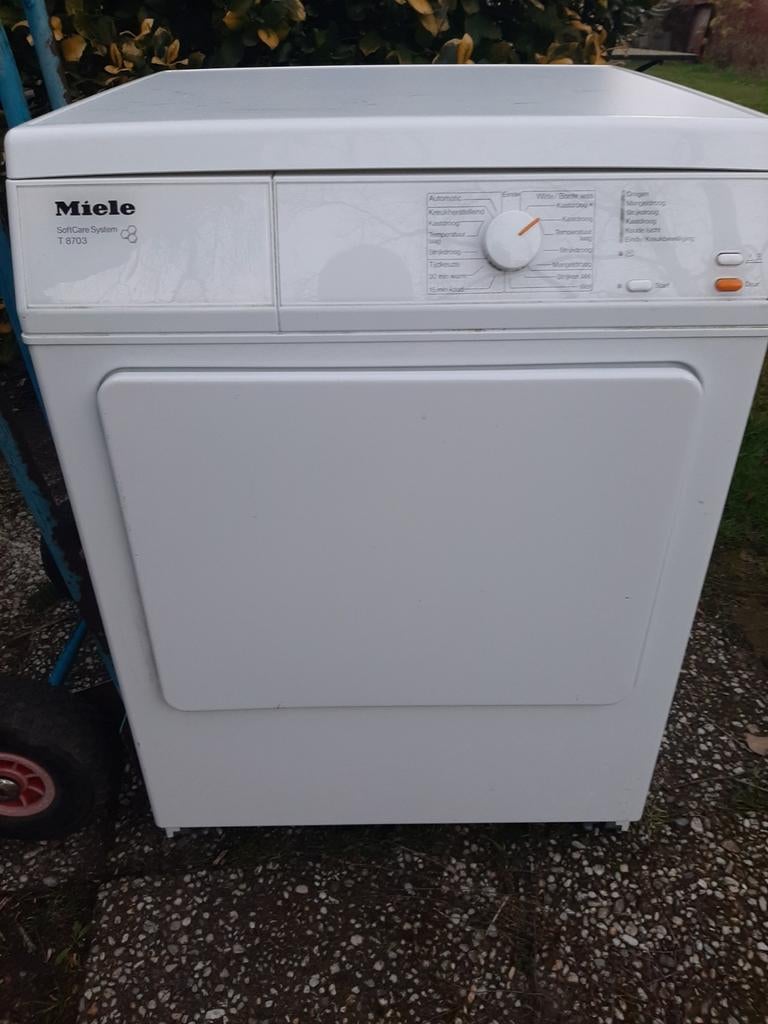 Miele T 8703 luchtdroger, Witgoed en Apparatuur, Wasdrogers, Ophalen, 6 tot 8 kg, Zo goed als nieuw, 85 tot 90 cm