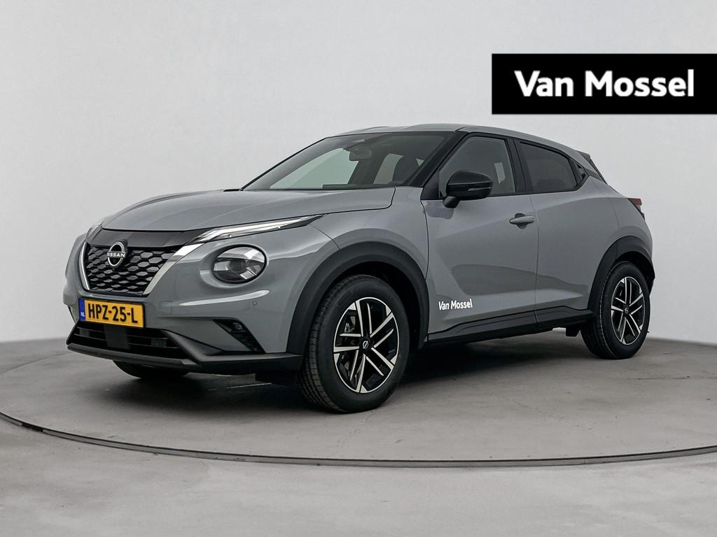 Nissan Juke 1.6 Hybrid N-Connecta | Parkeersensoren voor en, Stof, Origineel Nederlands, Bedrijf, Hybride Elektrisch/Benzine