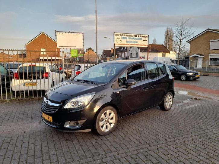 Opel Meriva 1.4 Turbo Design Edition, Auto's, Opel, Bedrijf, Te koop, Meriva, ABS, Airbags, Airconditioning, Bluetooth, Centrale vergrendeling