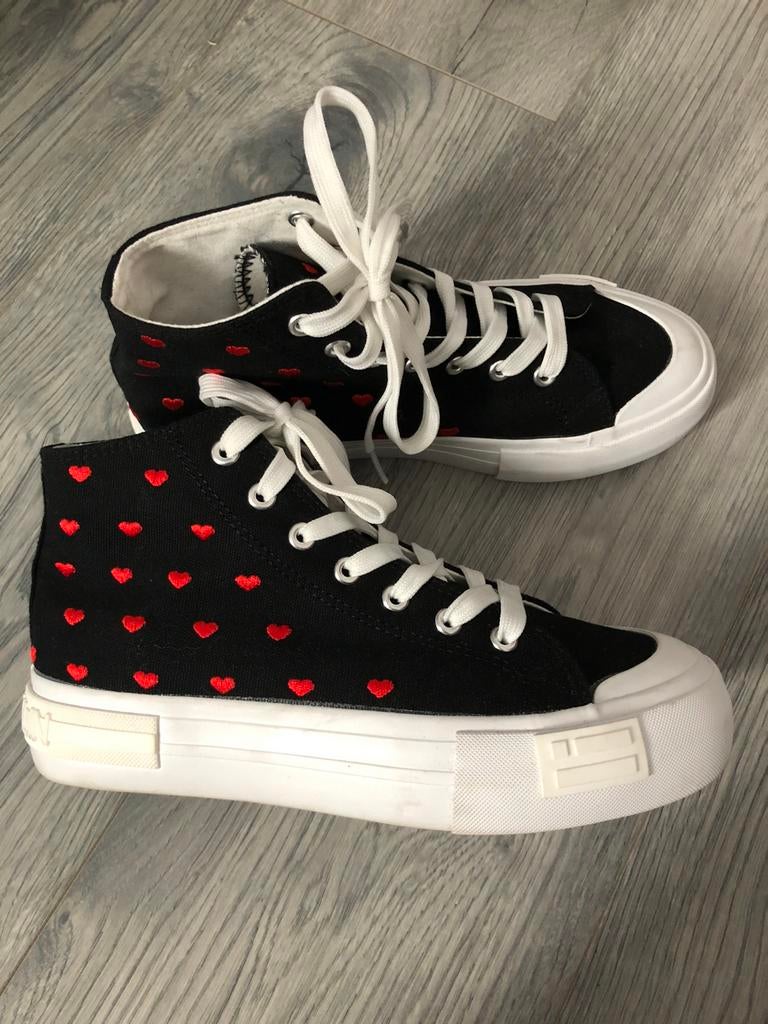 D. Franklin damessneakers maat 40, Zwart, Ophalen of Verzenden, Sneakers of Gympen, Zo goed als nieuw