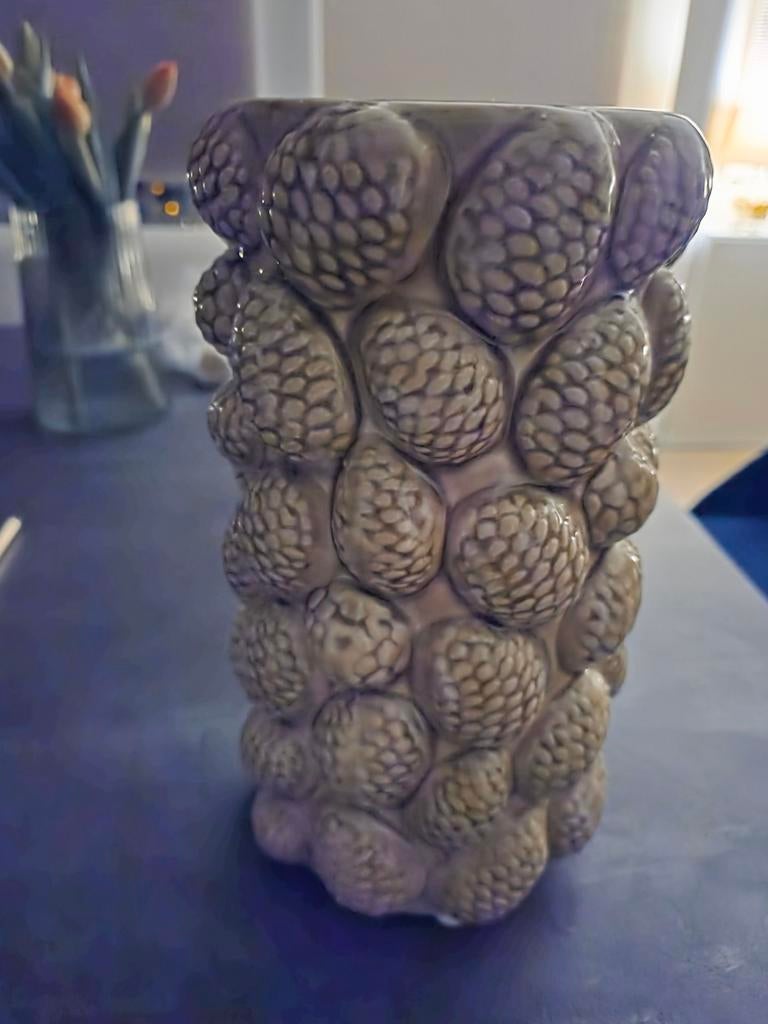 Vaas dennenappel loods 5, Ophalen, Overige kleuren, Aardewerk of Porselein, Zo goed als nieuw