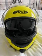 ROCC Motorhelm - Geel Systeemhelm, Motoren, Overige merken, Systeemhelm, Heren, Ophalen of Verzenden