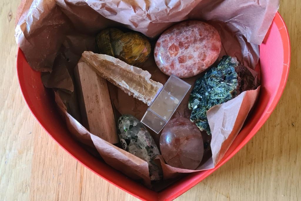 Edelstenen en Mineralen Collectie, Verzenden, Gebruikt