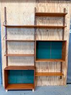 Cadovius wandmeubel, rek. Modulair, Ophalen, Gebruikt, 200 cm of meer, 150 tot 200 cm
