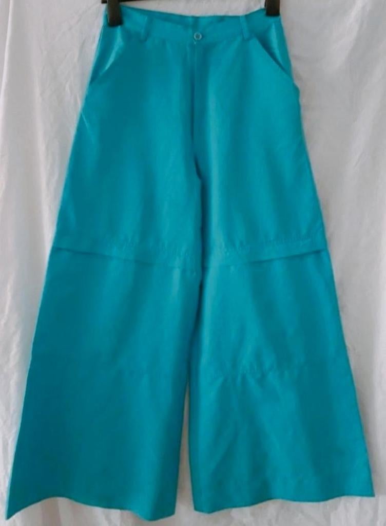 Broek kleding dames, Kleding | Dames, Broeken en Pantalons, Blauw, Ophalen of Verzenden, Zo goed als nieuw, Maat 34 (XS) of kleiner